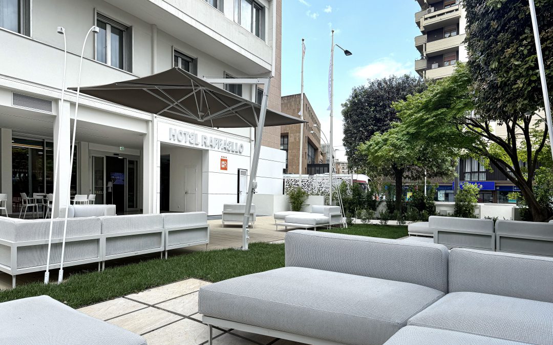 Inaugurata la nuova Garden Terrace dell’Hotel Raffaello